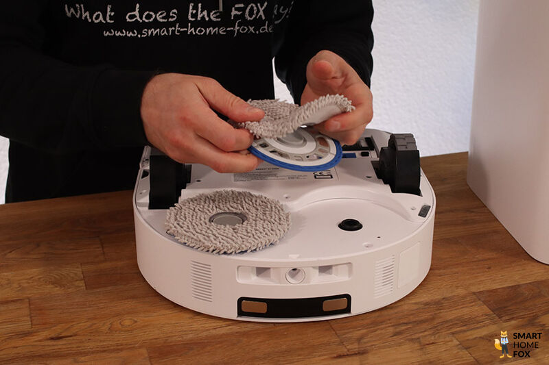 ECOVACS DEEBOT X5 OMNI Mops wechseln